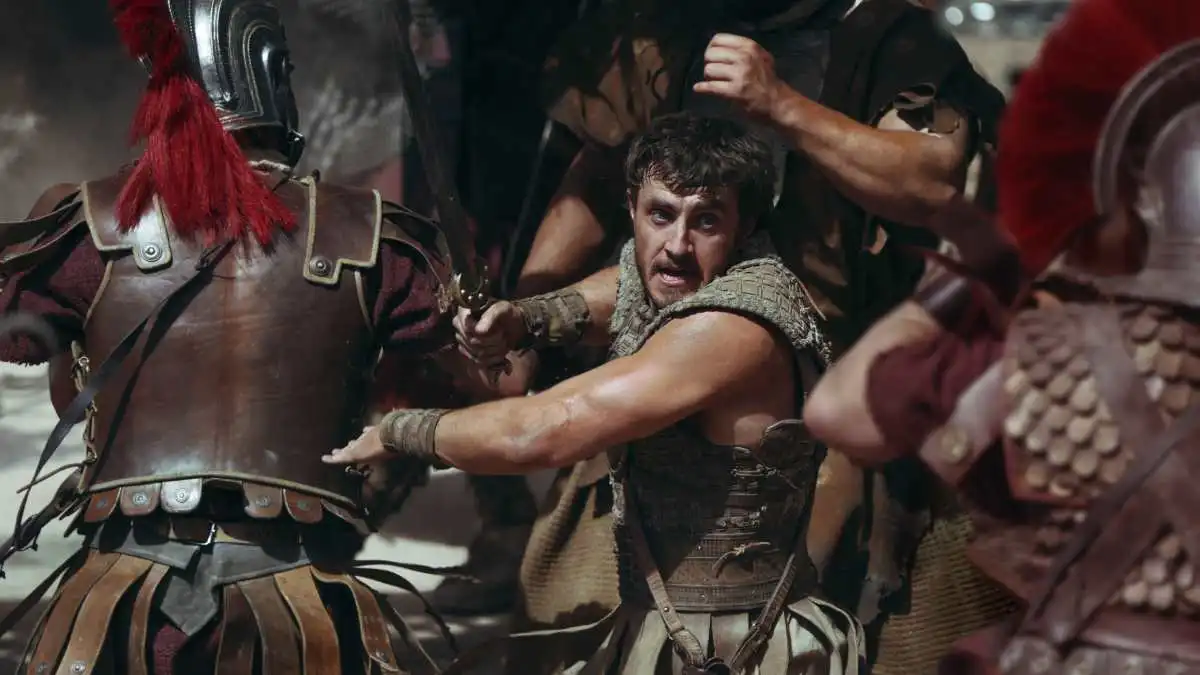 Gladiator II movie still